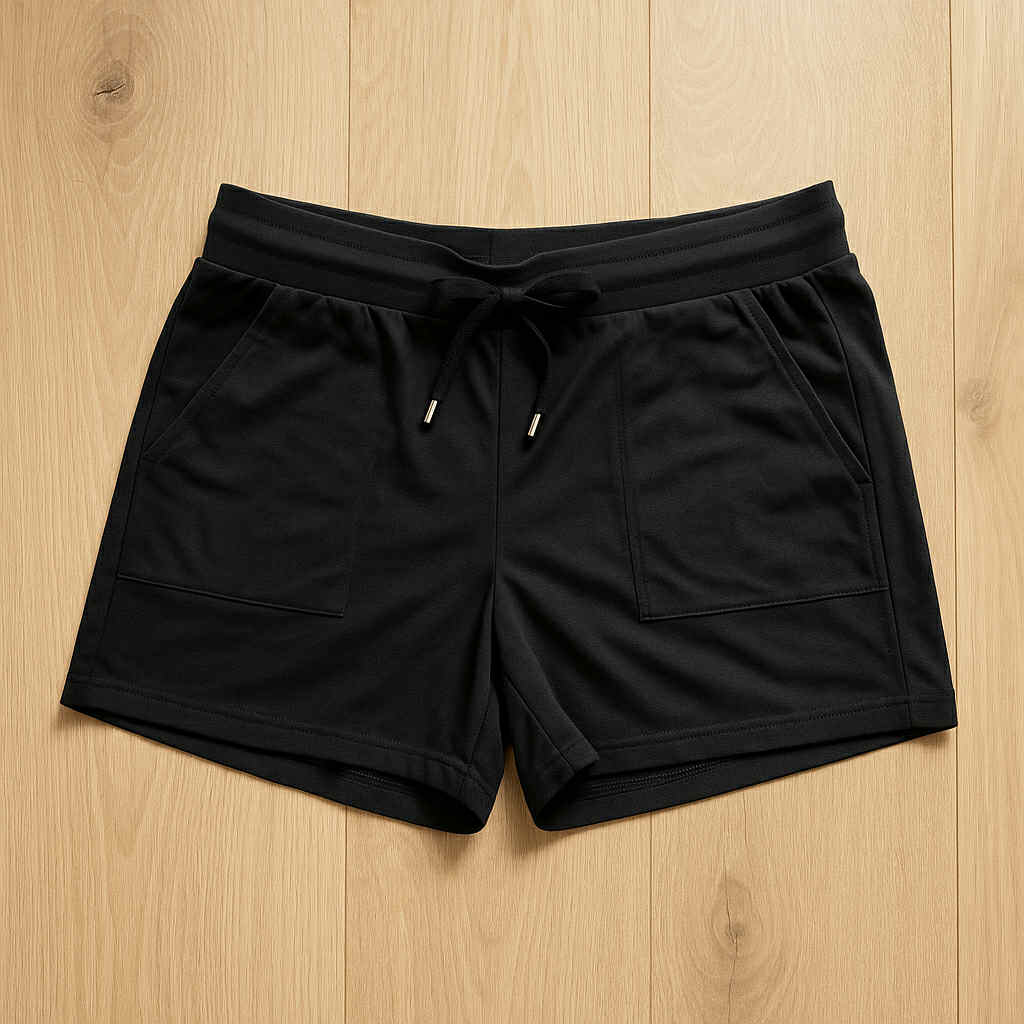 Komfortshorts med lommer – Udsalg kun 49,95kr. – Perfekte til rejse og hverdag